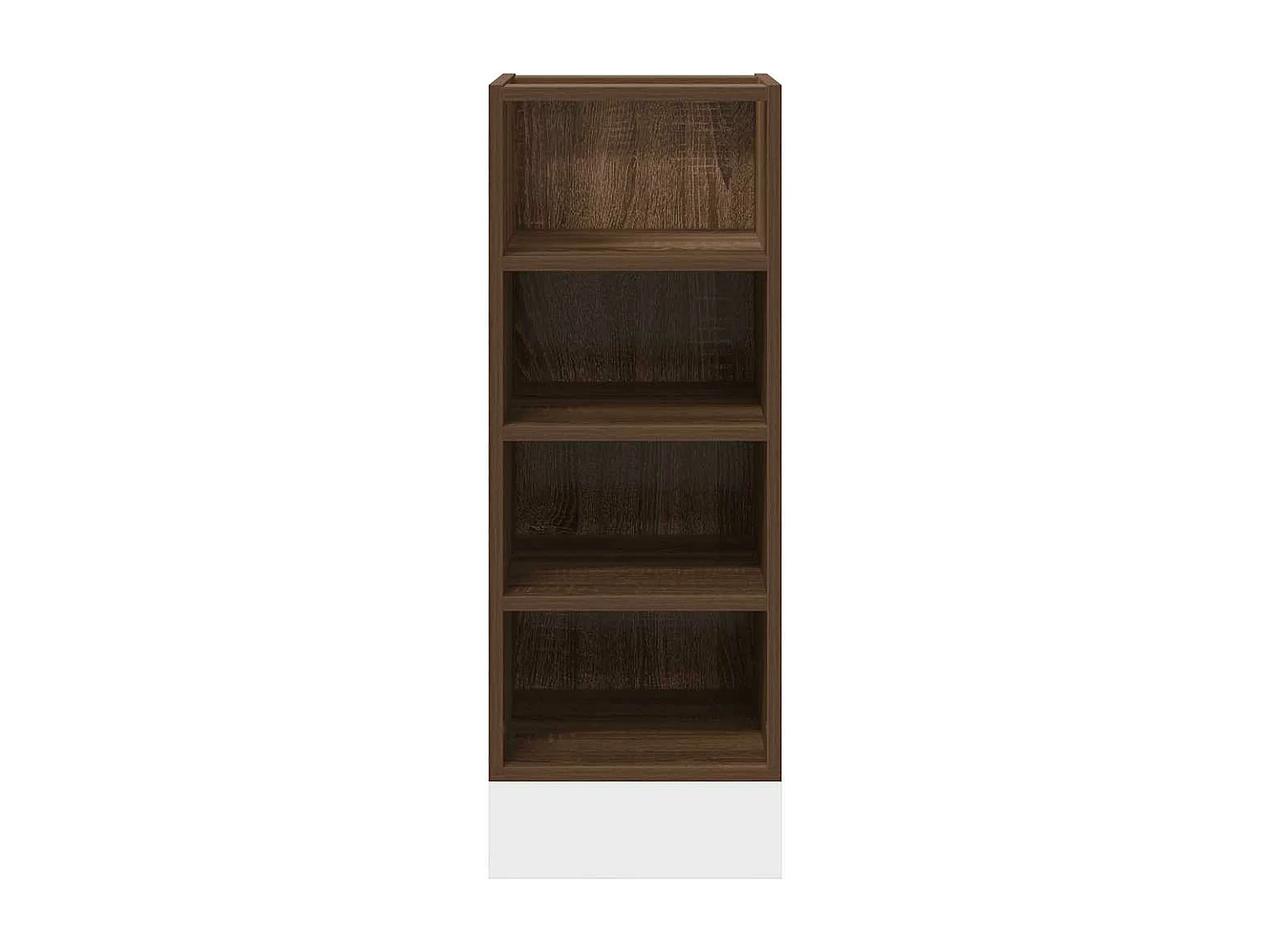 Armoire de plancher chêne marron 30x44,5x81,5 cm