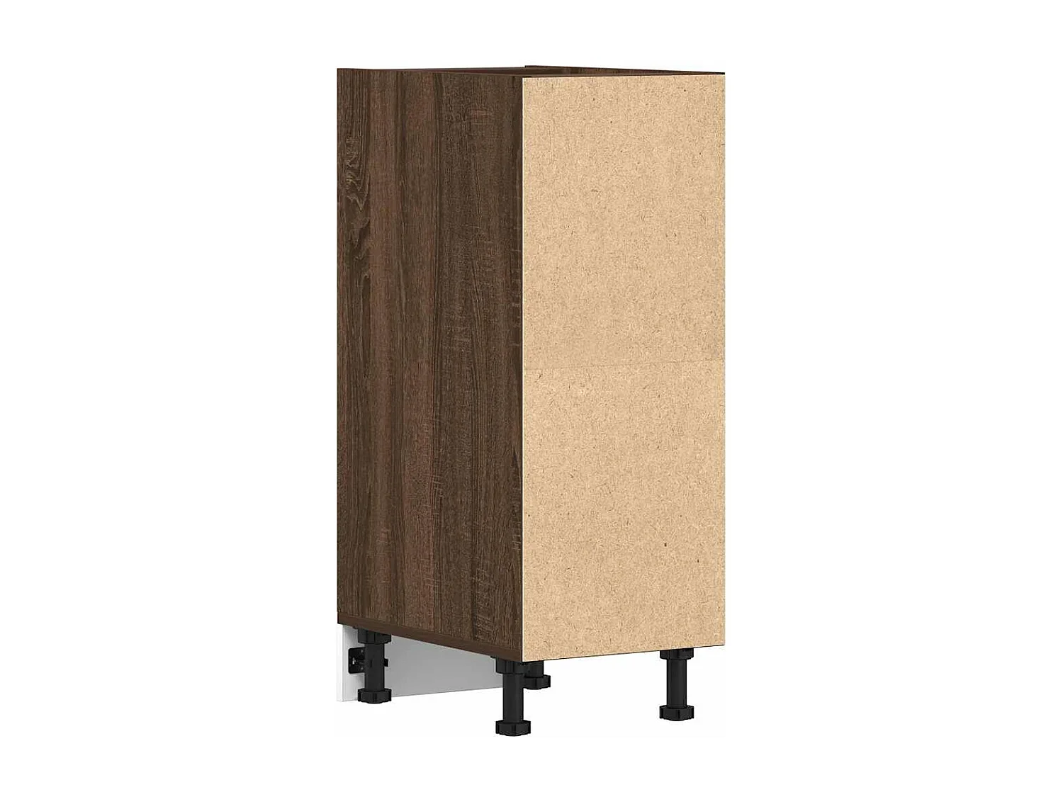 Armoire de plancher chêne marron 30x44,5x81,5 cm