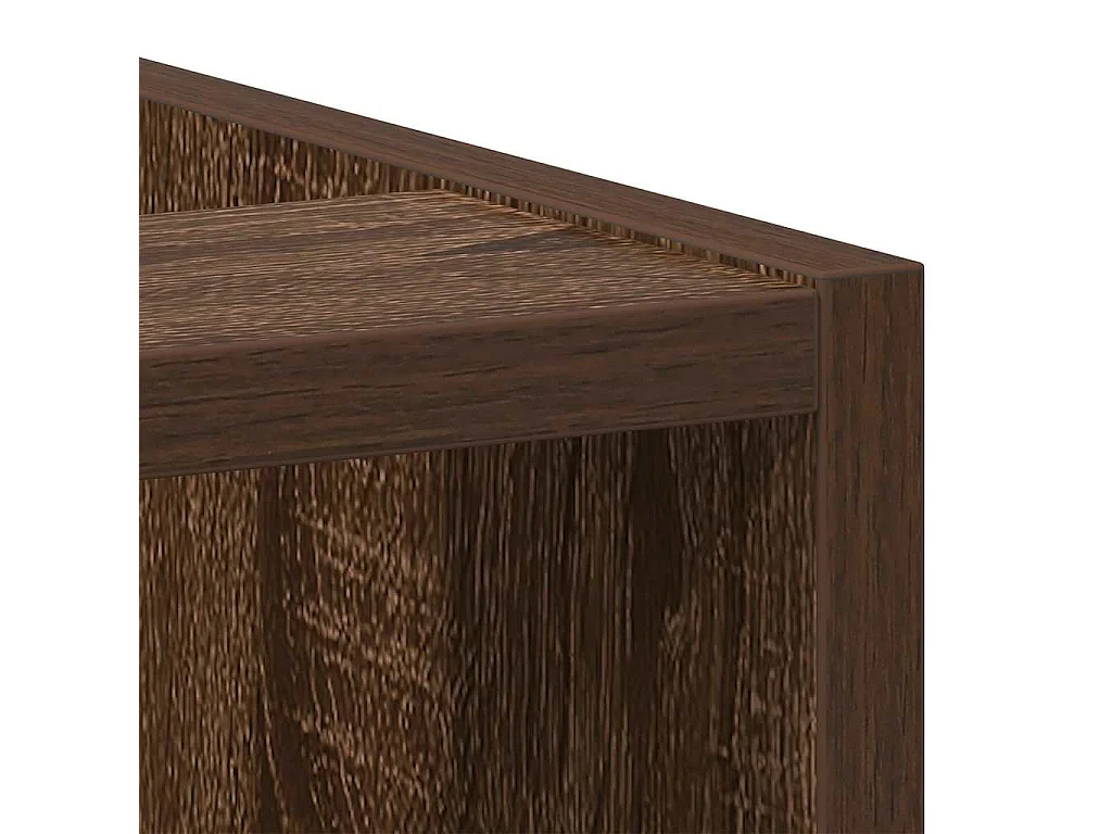 Armoire de plancher chêne marron 30x44,5x81,5 cm