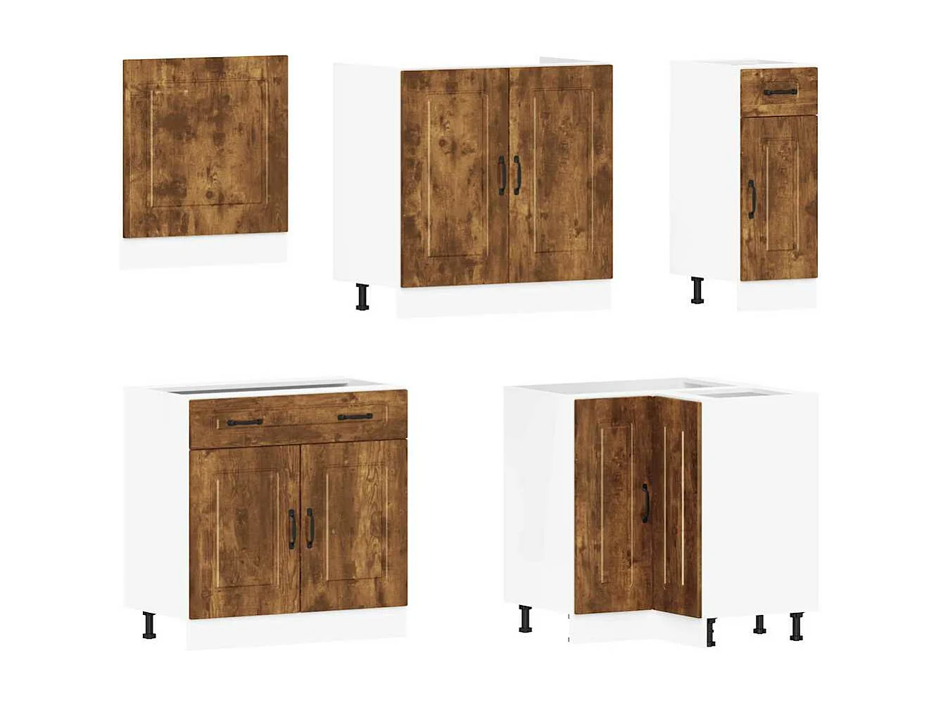 Ensemble d'armoires de cuisine 11 pcs Kalmar bois d'ingénierie