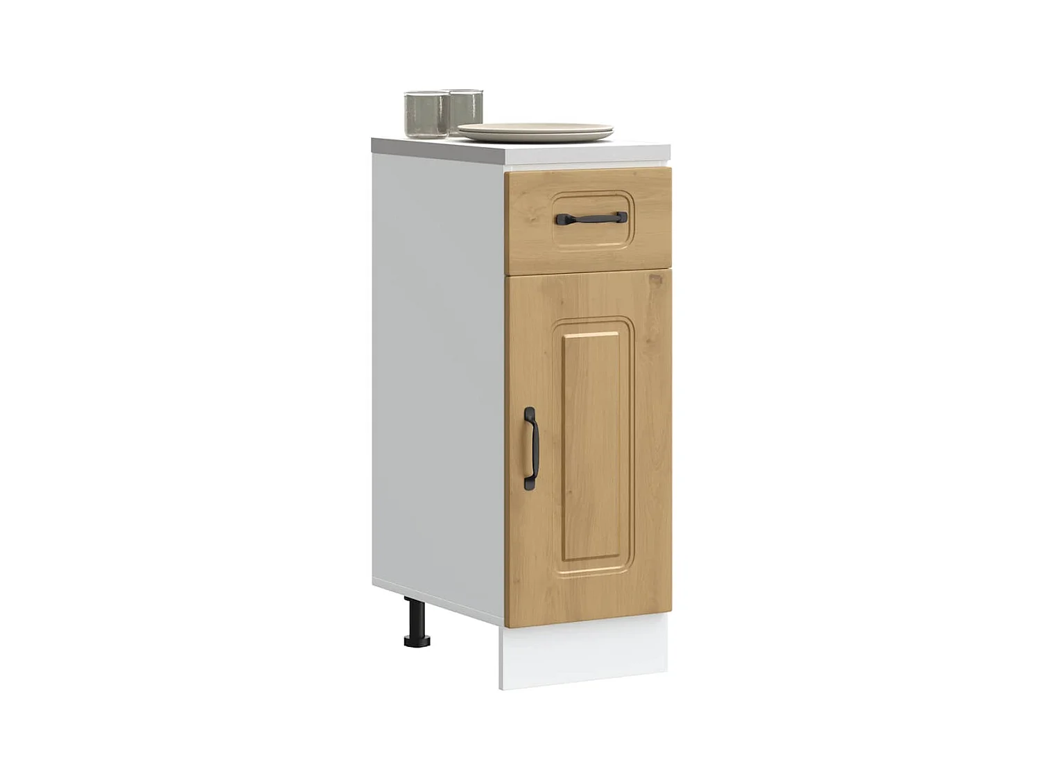 Armoire de cuisine Kalmar chêne artisanal bois d'ingénierie