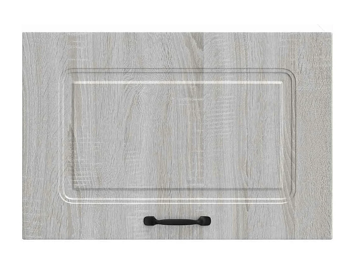 Armoire murale de cuisine Kalmar sonoma gris bois d'ingénierie