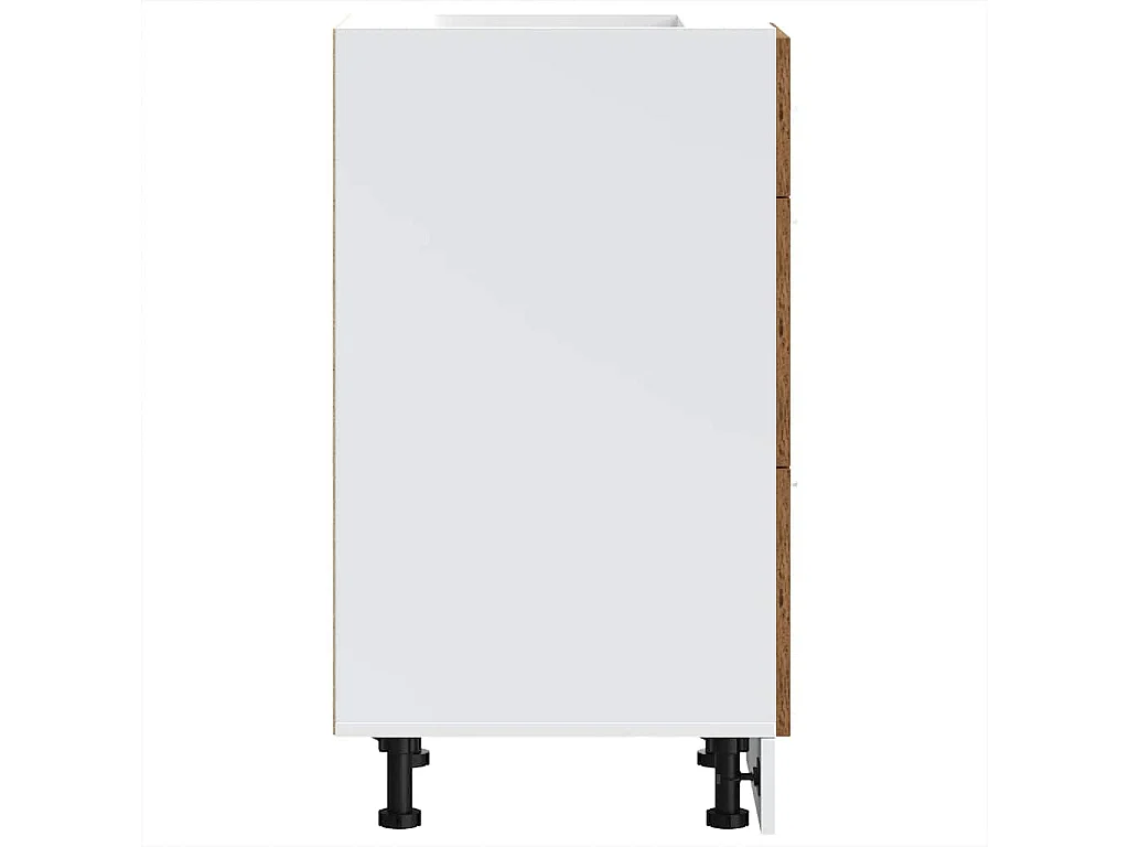 Armoire de plancher vieux bois 40x46x81,5 cm bois d'ingénierie