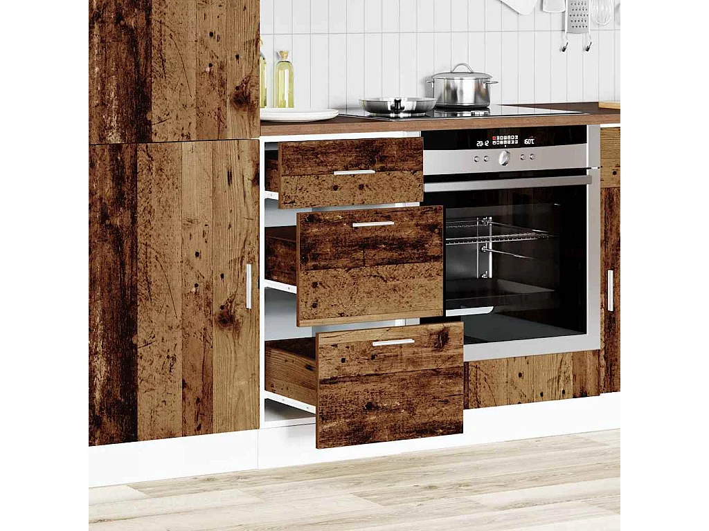 Altholz Unterschrank 40x46x81,5cm Holzwerkstoff