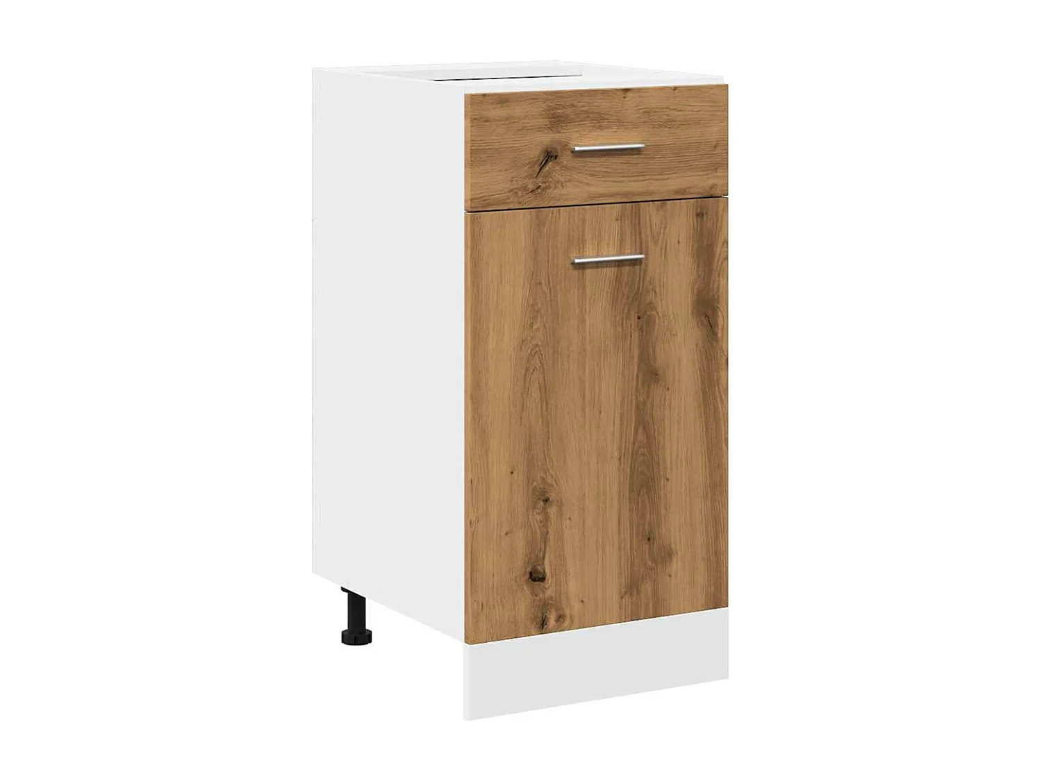 Armoire de plancher à tiroir chêne artisanal 40x46x81,5 cm