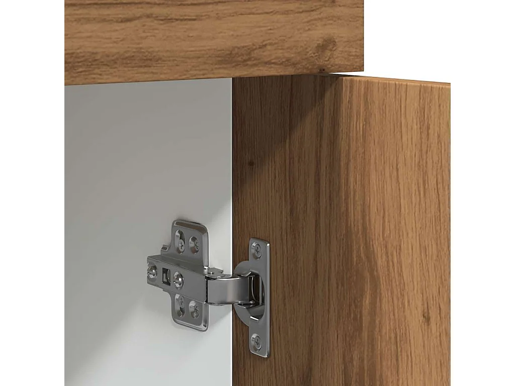 Armoire de plancher à tiroir chêne artisanal 40x46x81,5 cm