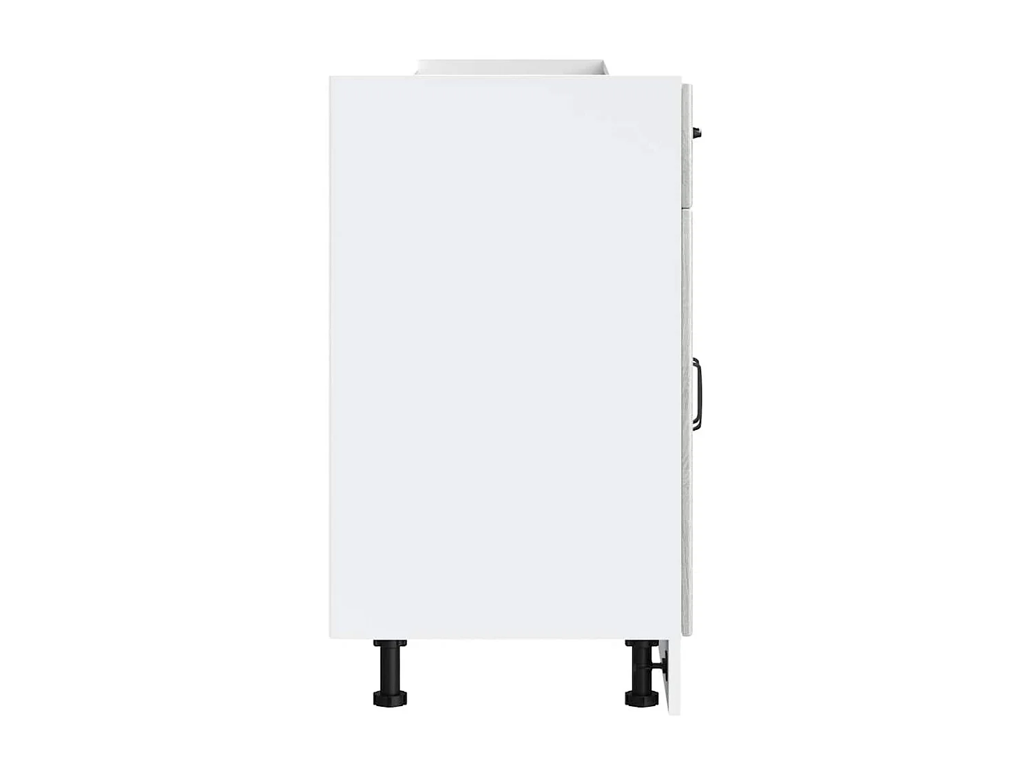 Armoire de cuisine Lucca sonoma gris bois ingénierie