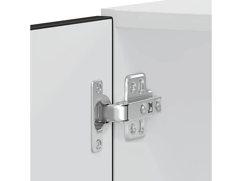 Mobile forno 2 pz. Porto nero legno ingegnerizzato