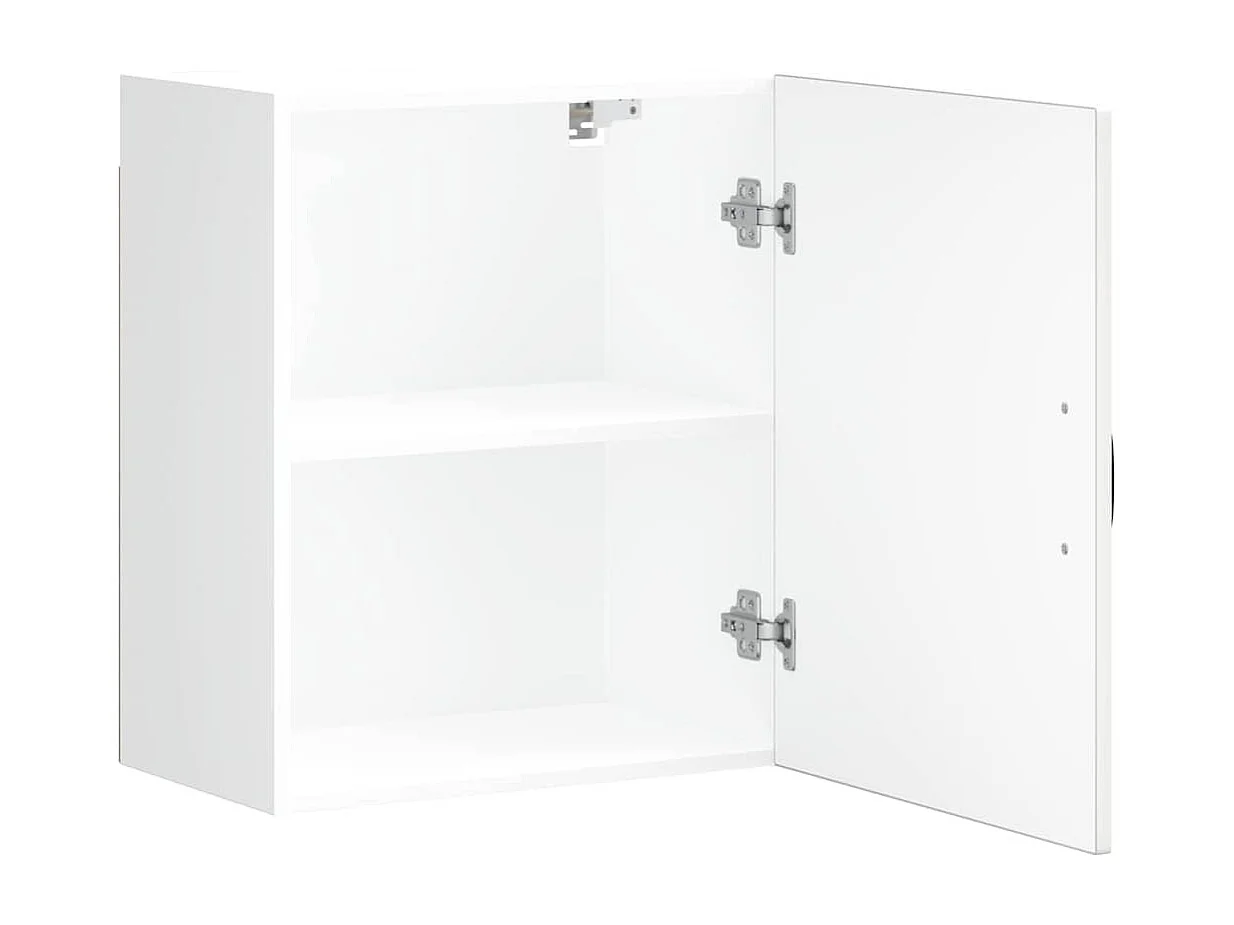 gabinetes de pared para cocina de madera de ingeniería blanca Kalmar