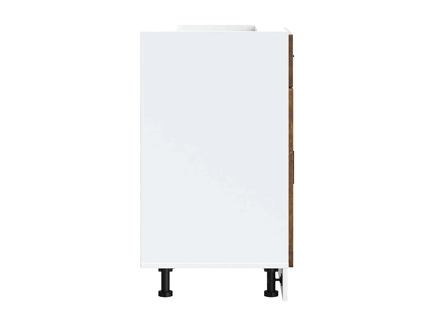 Armoire de cuisine Porto chêne fumé bois d'ingénierie