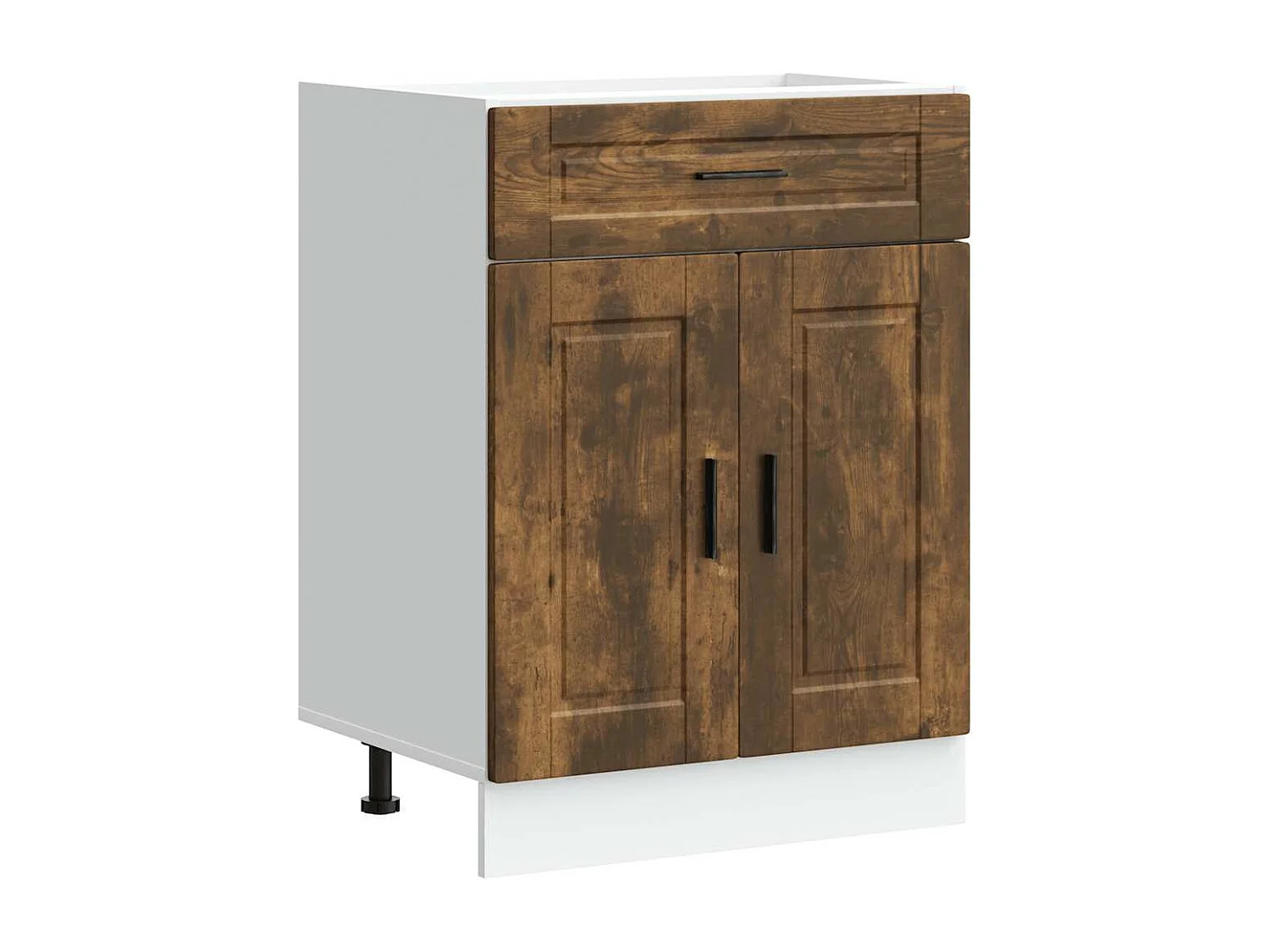 Armoire de cuisine Porto chêne fumé bois d'ingénierie