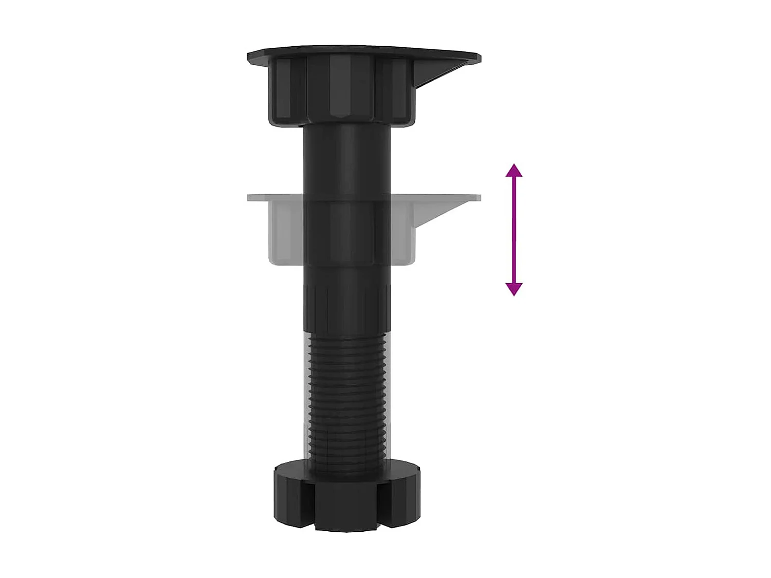 Meuble bas pour évier Kalmar gris béton bois ingénierie