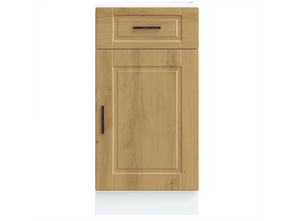 Armoire de cuisine Porto chêne artisanal bois d'ingénierie