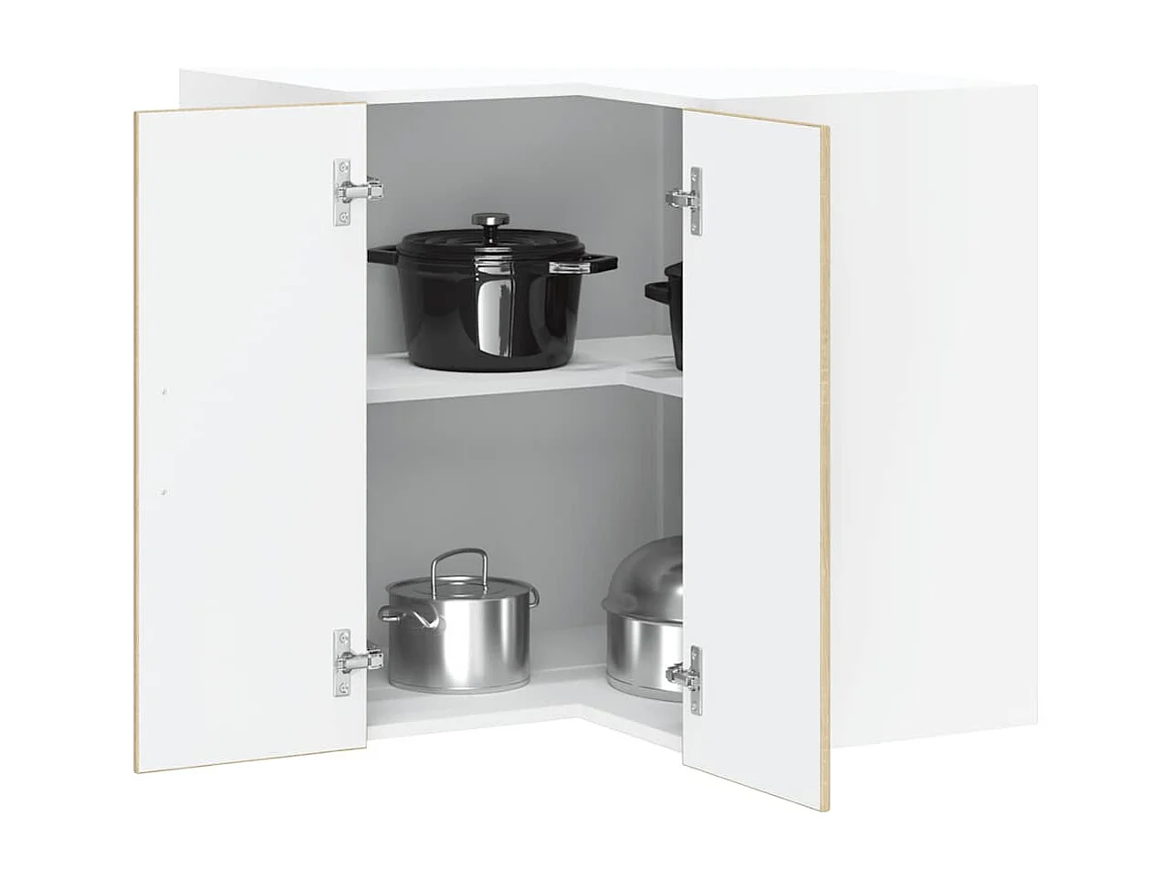 Armoire murale d'angle de cuisine Kalmar chêne sonoma