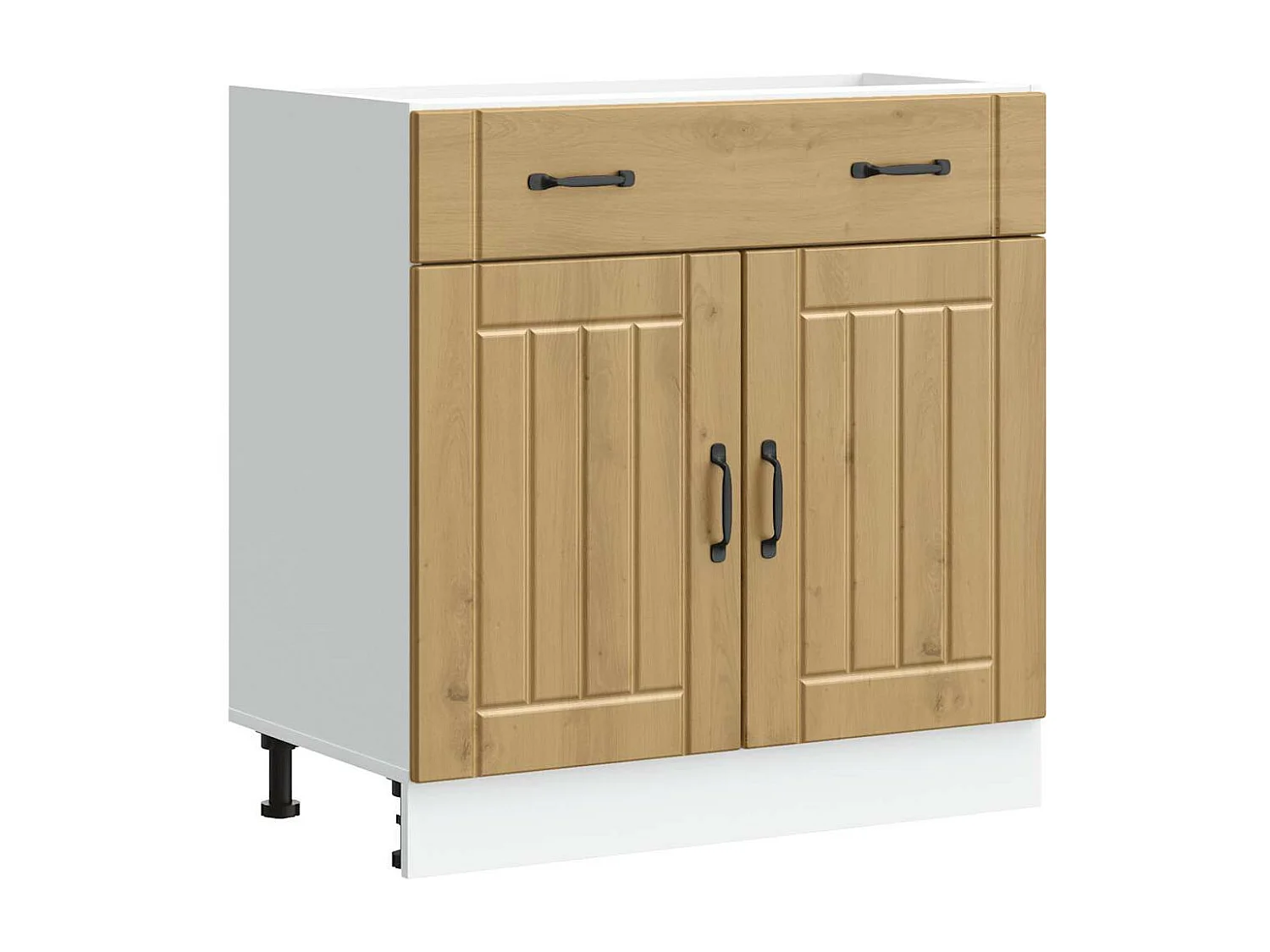 Armoire de cuisine Lucca chêne artisanal bois ingénierie