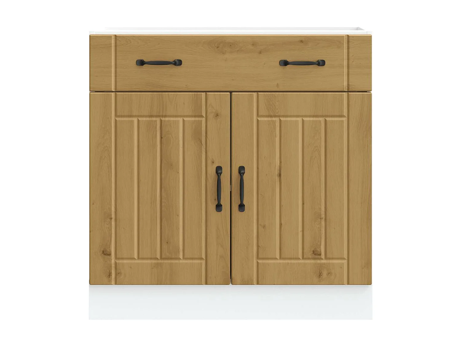 Armoire de cuisine Lucca chêne artisanal bois ingénierie