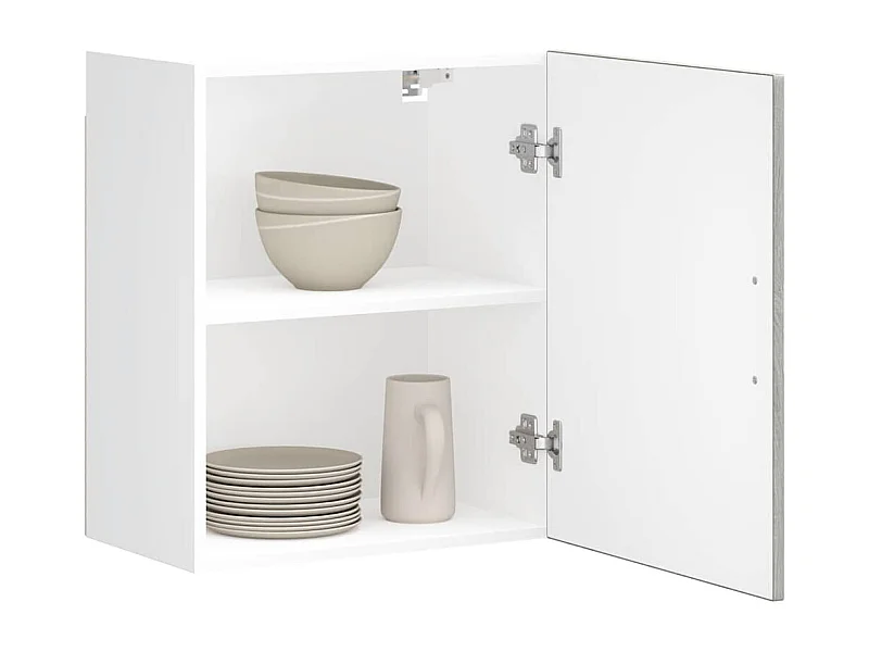 Armários de parede de cozinha Porto Sonoma Grey de 2 peças