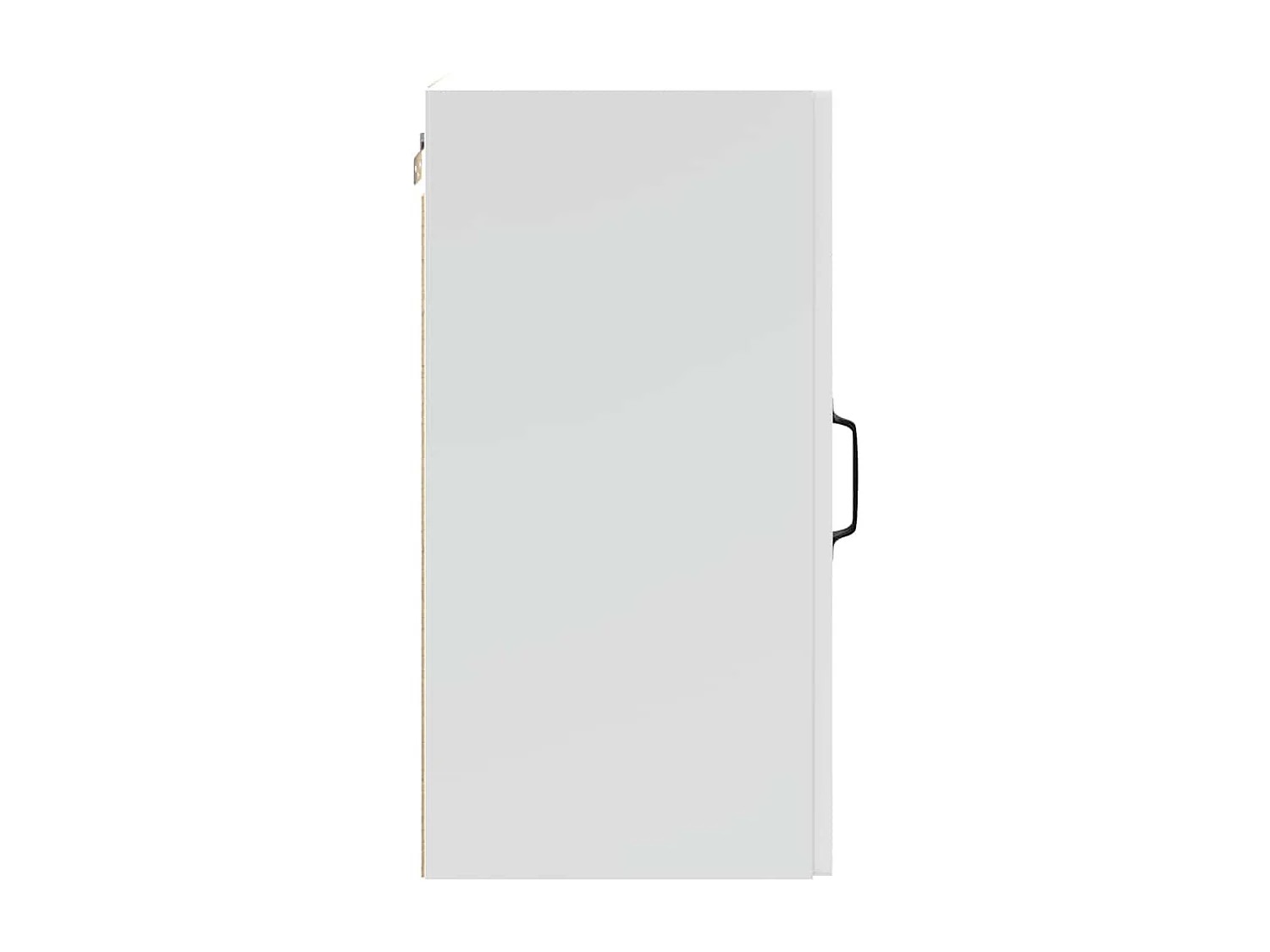 Armoire murale de cuisine Kalmar blanc bois d'ingénierie