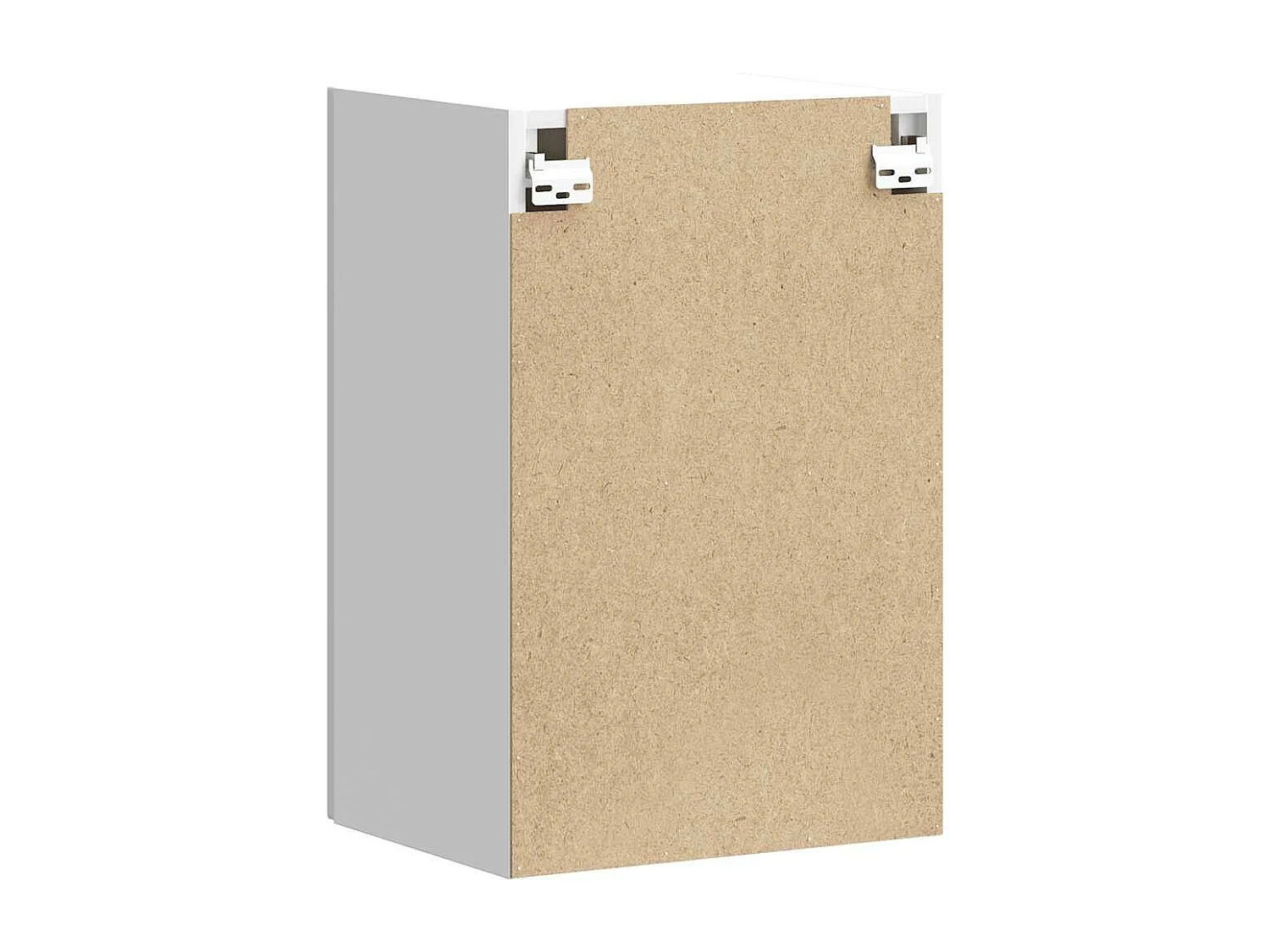 Armoire murale de cuisine Kalmar blanc bois d'ingénierie