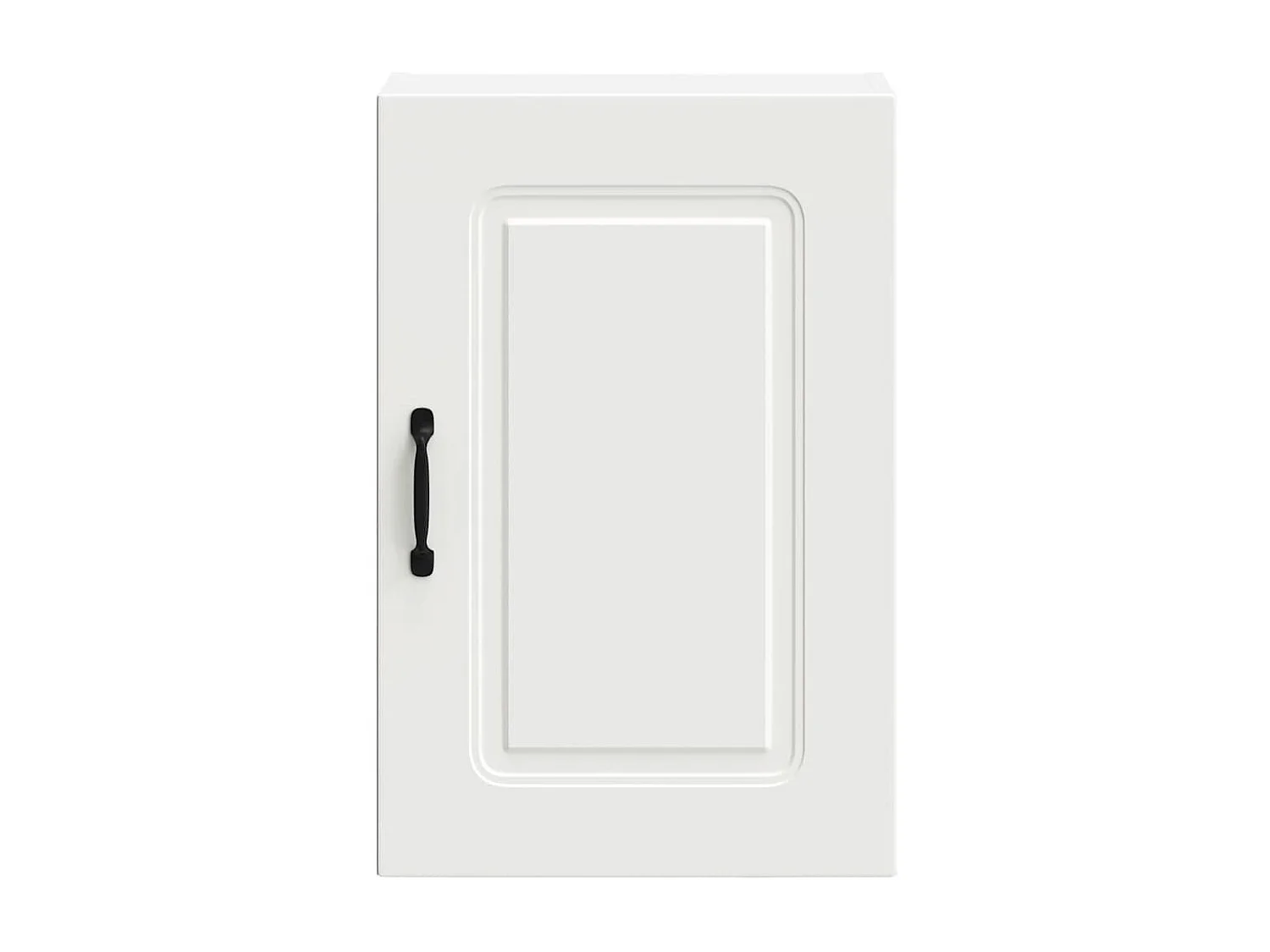 Armoire murale de cuisine Kalmar blanc bois d'ingénierie