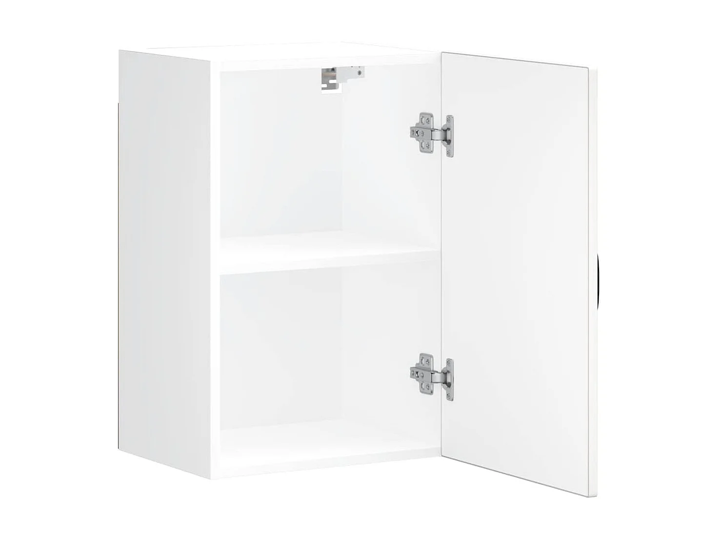 Armoire murale de cuisine Kalmar blanc bois d'ingénierie