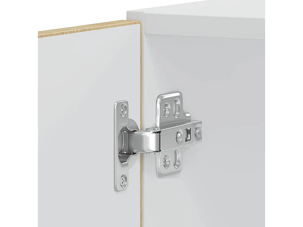 Armoires de four 2 pcs Lucca chêne sonoma bois d'ingénierie