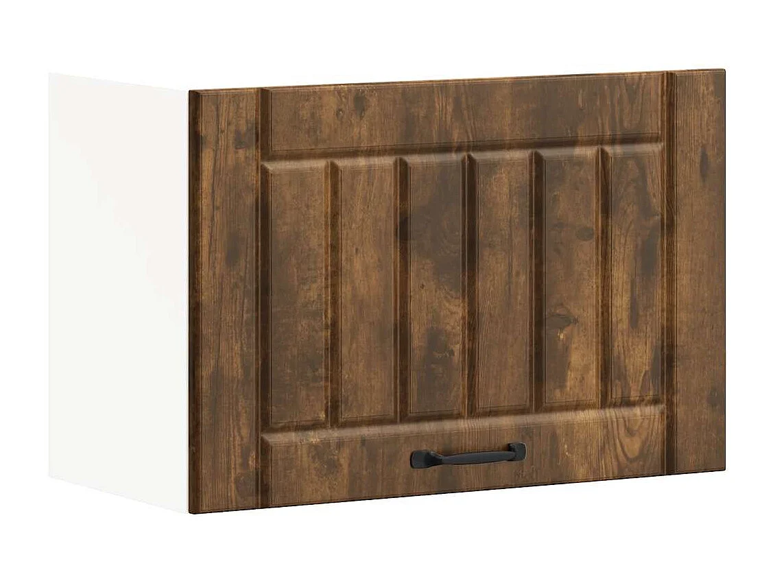 Armoire murale de cuisine Lucca chêne fumé bois ingénierie