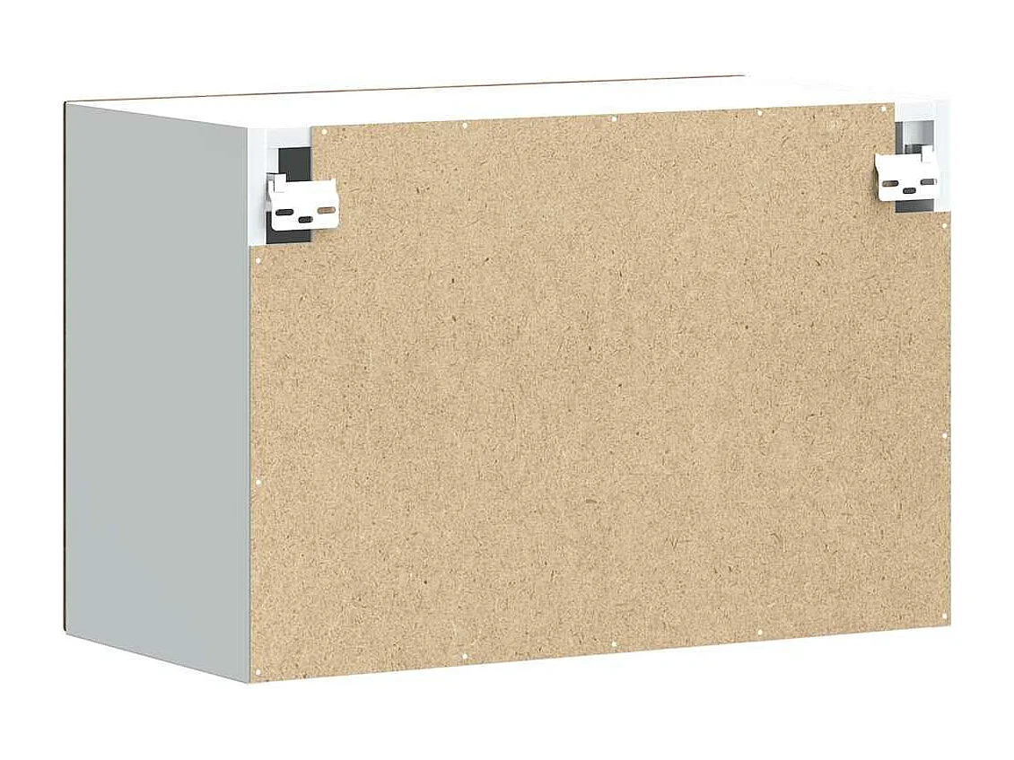 Armoire murale de cuisine Lucca chêne fumé bois ingénierie