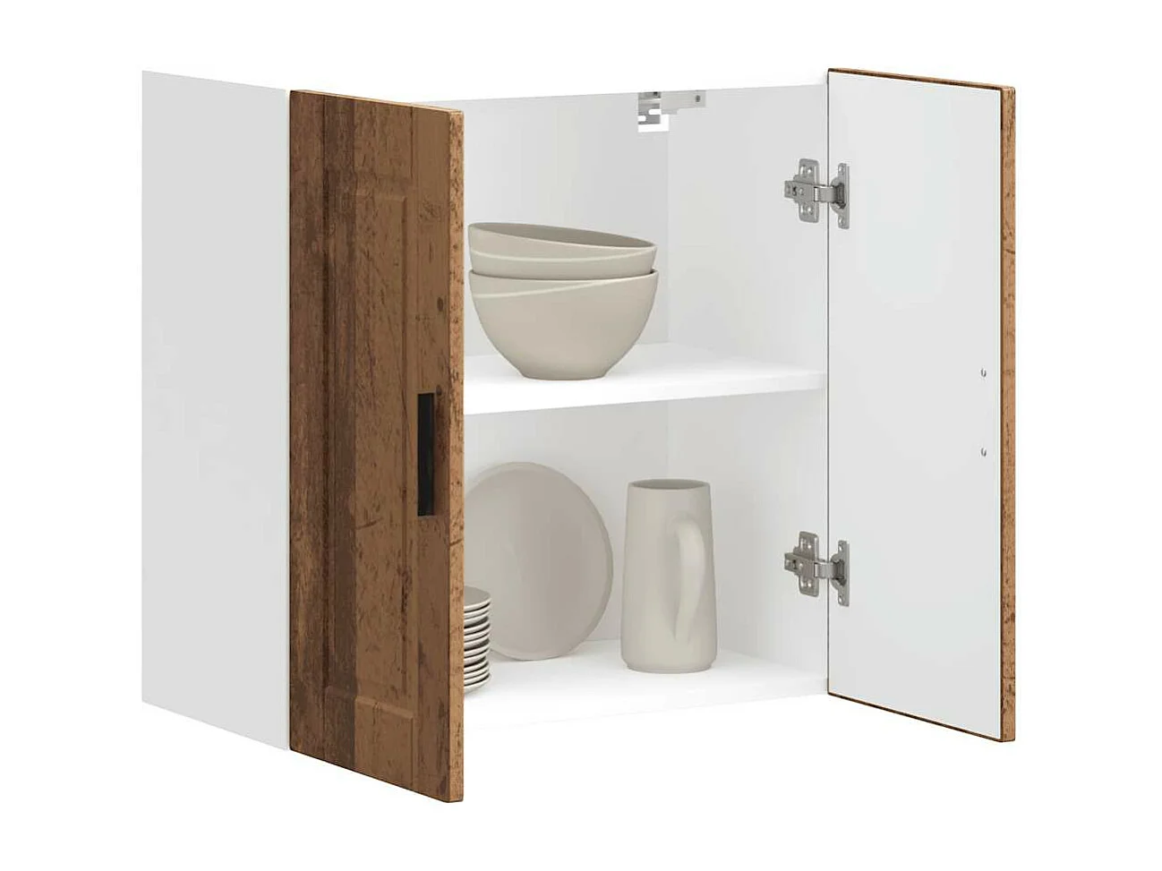 Armoire murale de cuisine Porto vieux bois bois d'ingénierie