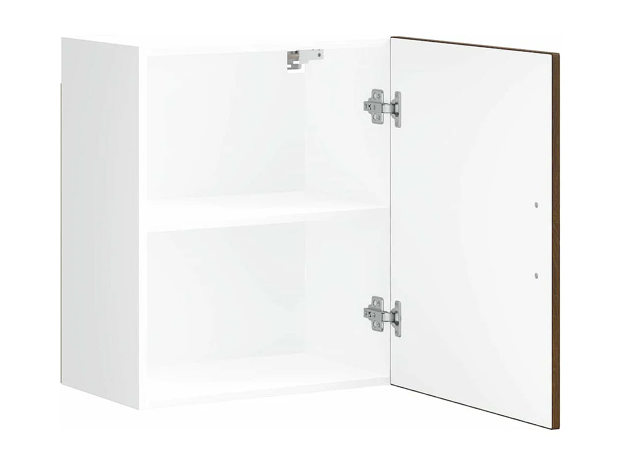 Armoires murales de cuisine 2 pcs Porto chêne marron