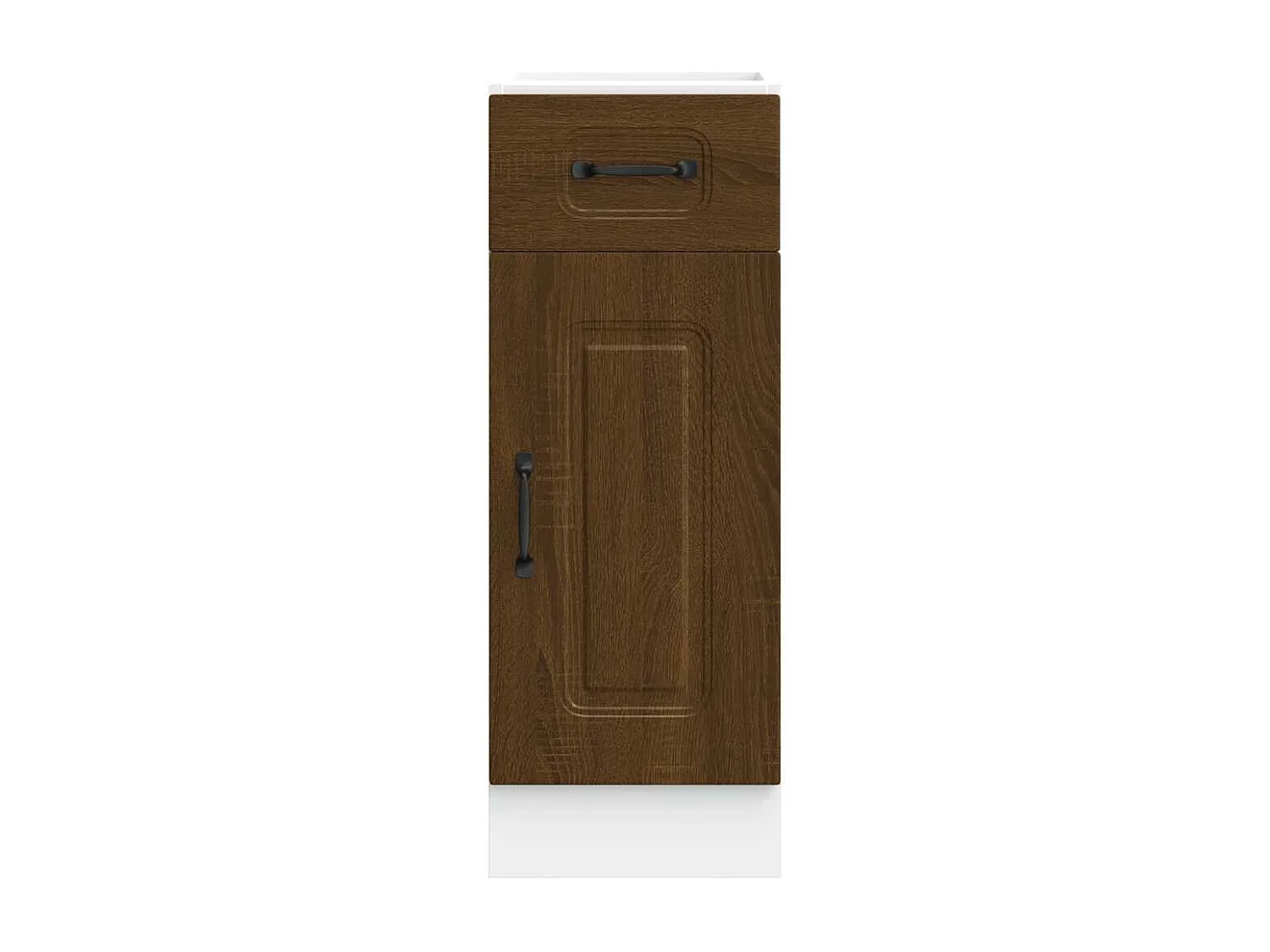 Armoire de cuisine Kalmar chêne marron bois d'ingénierie