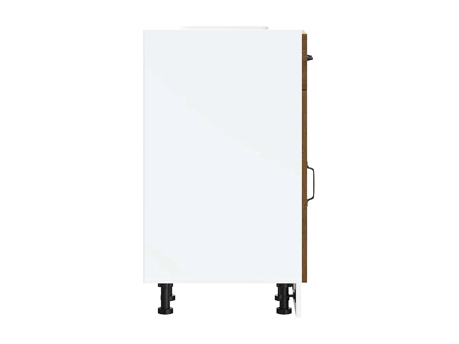 Armoire de cuisine Kalmar chêne marron bois d'ingénierie