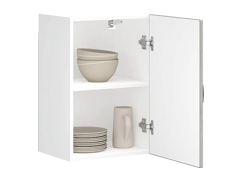 Armoire murale de cuisine Kalmar sonoma gris bois d'ingénierie