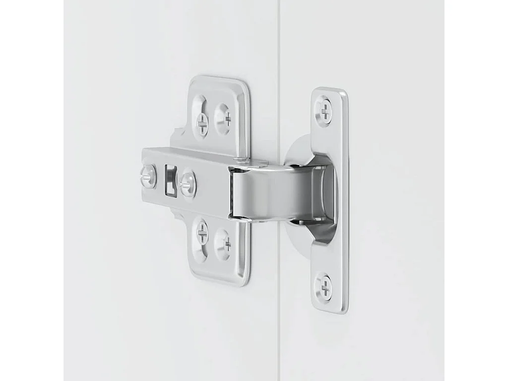 Mueble de pared para cocina de madera de ingeniería blanca Porto