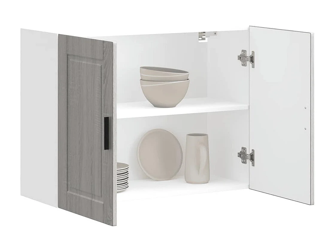 Mobile da cucina in legno ingegnerizzato grigio Porto Sonoma