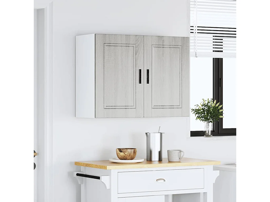 Mobile da cucina in legno ingegnerizzato grigio Porto Sonoma