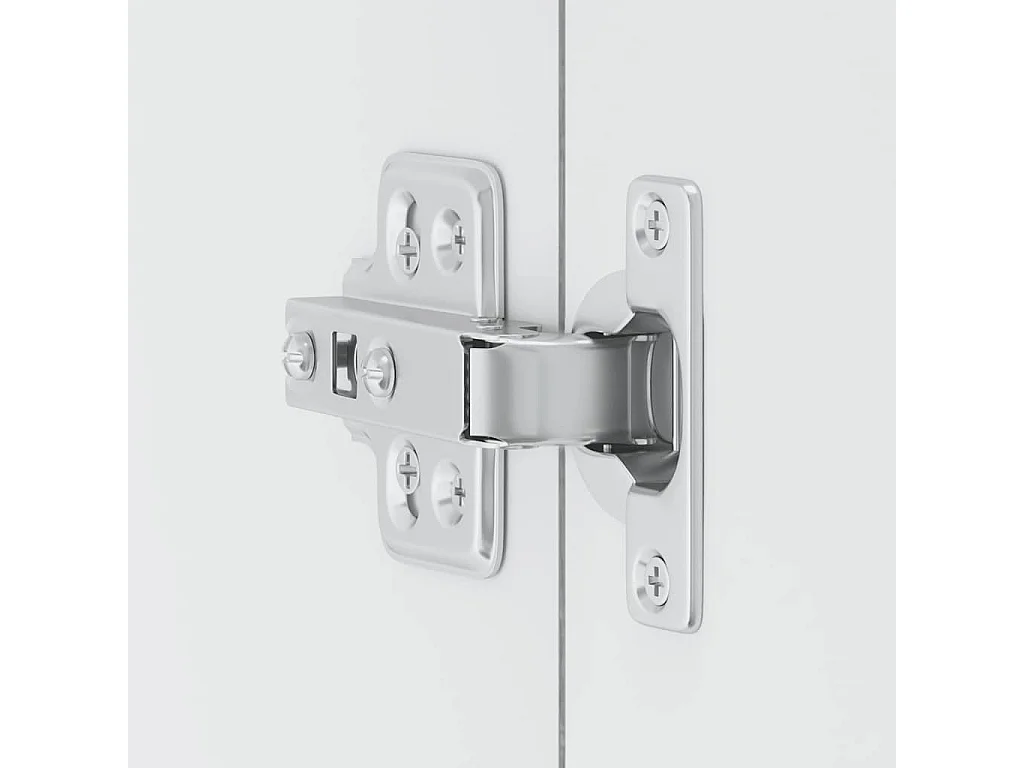 Gabinete de pared para cocina de madera de ingeniería gris Porto Sonoma