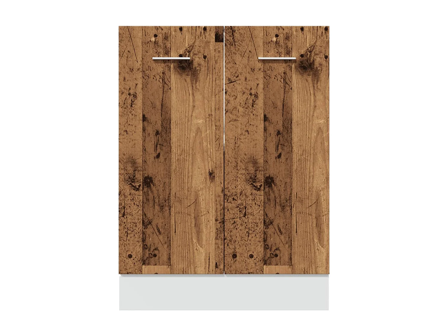 Armoire de plancher vieux bois 60x46x81,5 cm bois d'ingénierie