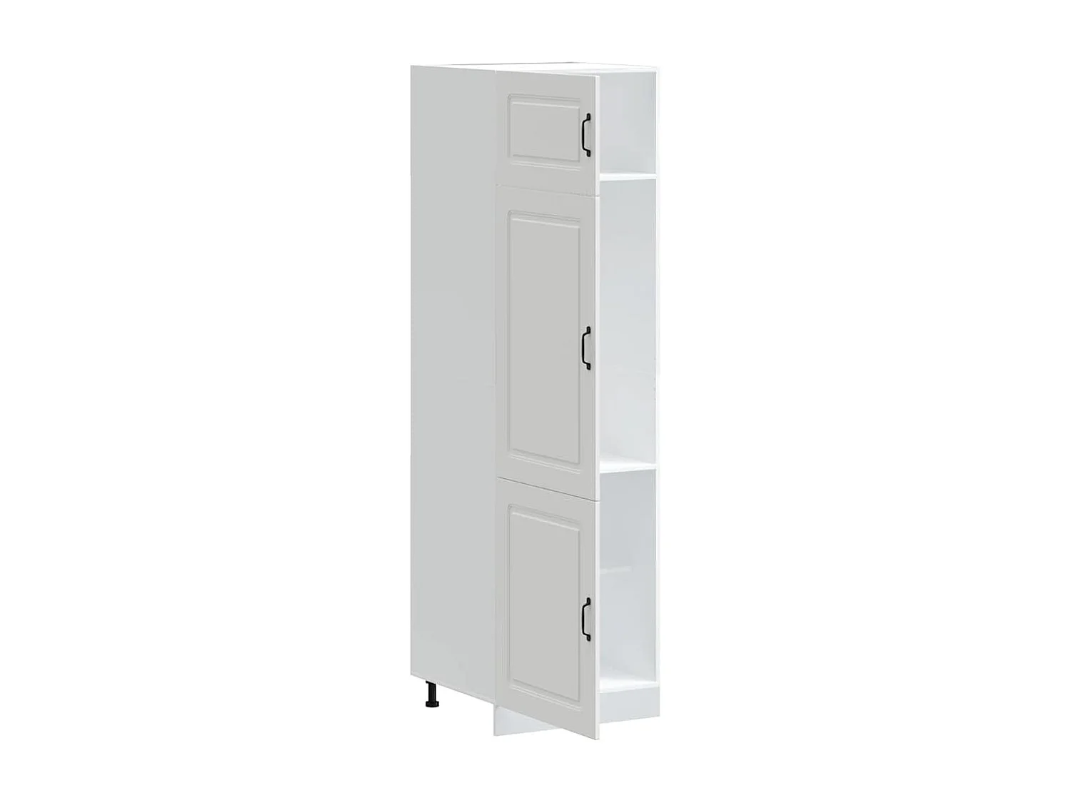 Mobile da cucina in legno ingegnerizzato bianco Kalmar