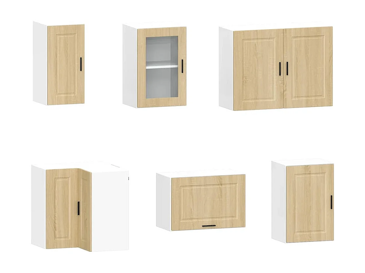 Porto 11-teiliges Küchenschrank-Set aus Holzwerkstoff