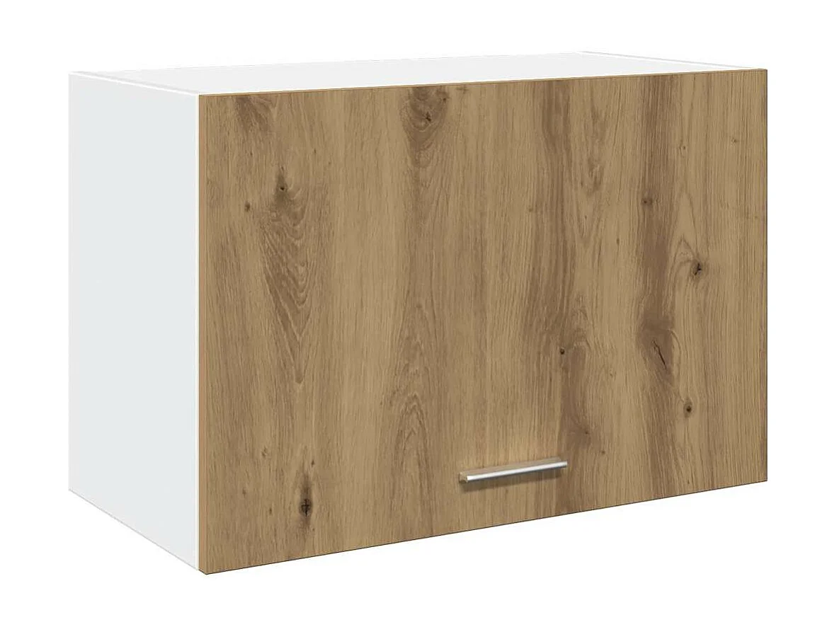 Armoire suspendue chêne artisanal 60x31x40 cm bois d'ingénierie