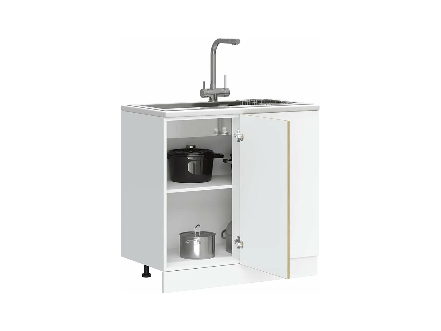 Armoire de cuisine Kalmar chêne sonoma bois d'ingénierie
