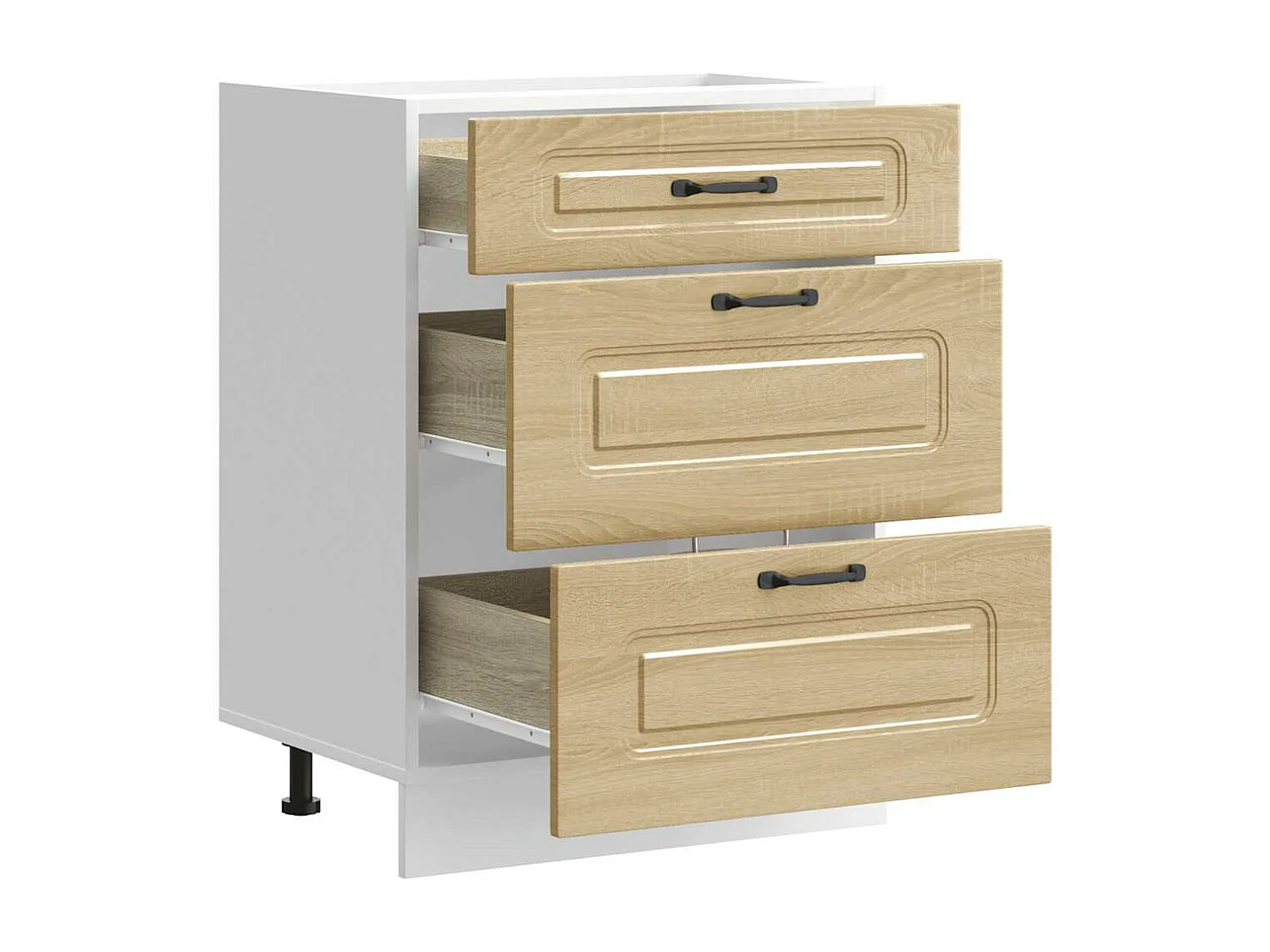 Mobile da cucina Kalmar in rovere Sonoma, legno ingegnerizzato