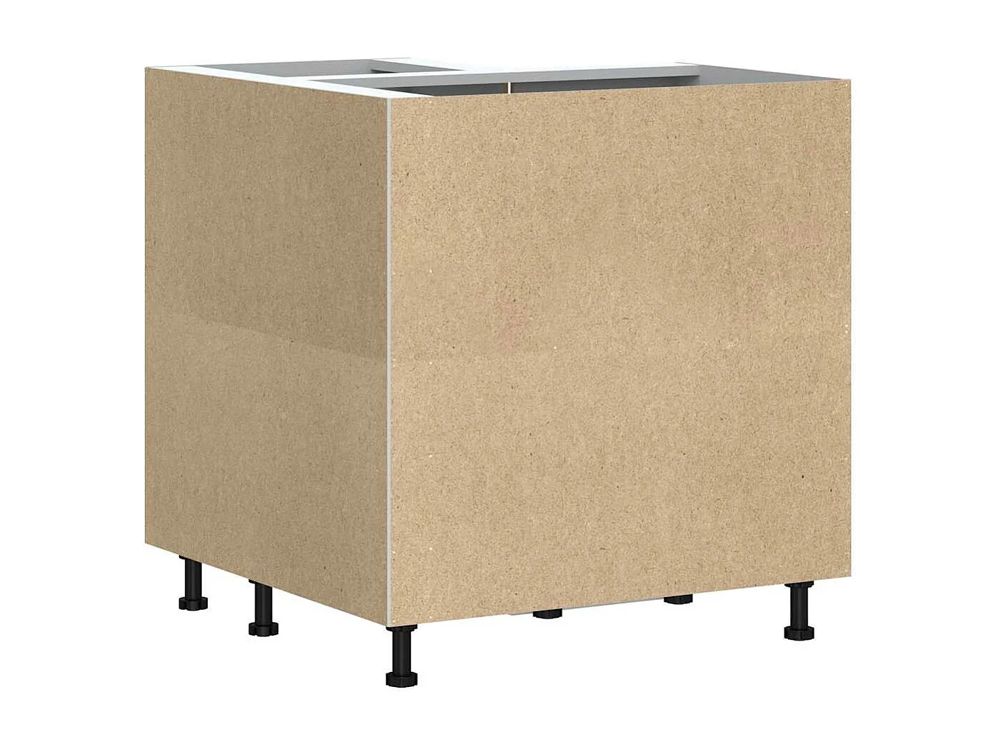 Armoire d'angle de cuisine Kalmar chêne artisanal