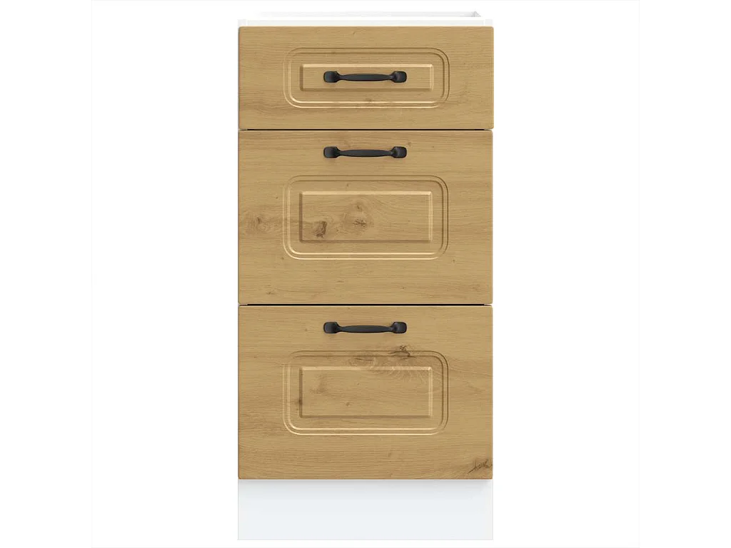 Armoire de cuisine Kalmar chêne artisanal bois d'ingénierie