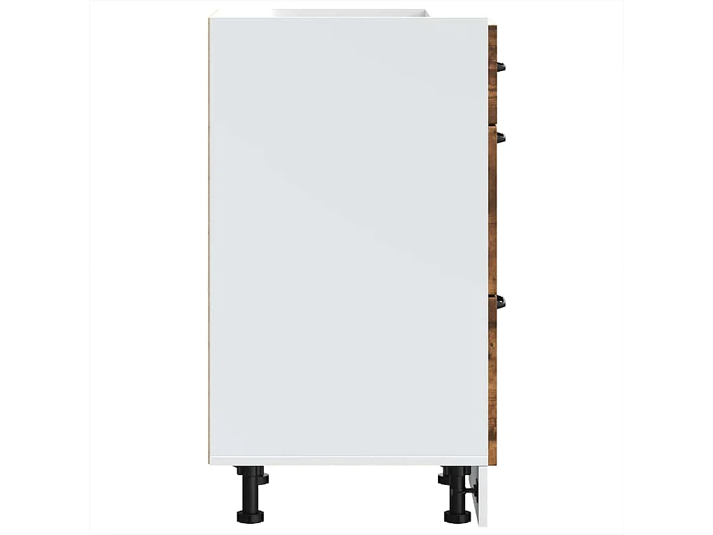 Armoire de cuisine Kalmar chêne fumé bois d'ingénierie