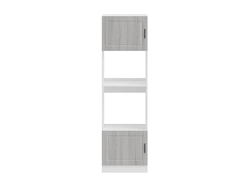 Set di mobili da forno Porto Sonoma Grey Engineered Wood da 2 pezzi