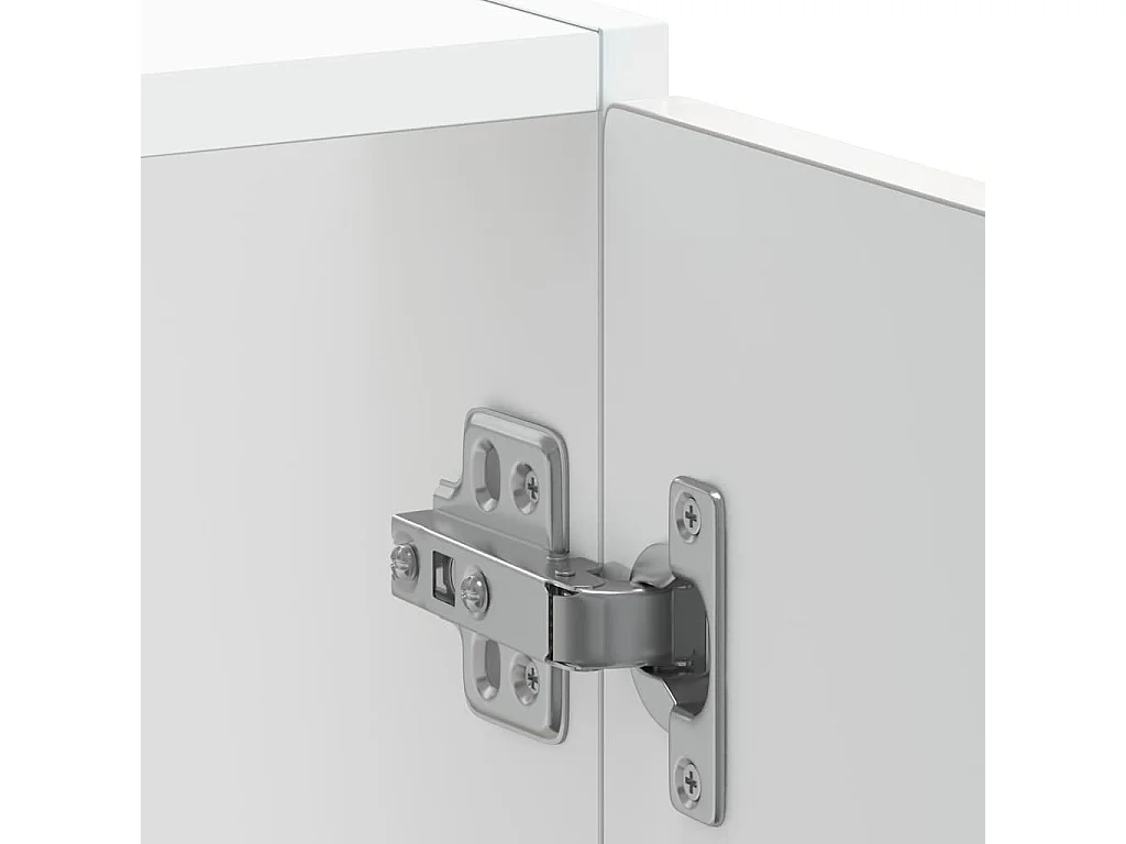 Mueble bajo lavabo Kalmar en color blanco brillo 60x46x81,5 cm