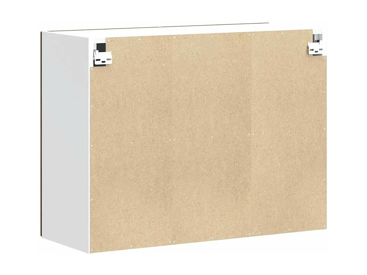 Armoire murale de cuisine Porto chêne marron bois d'ingénierie