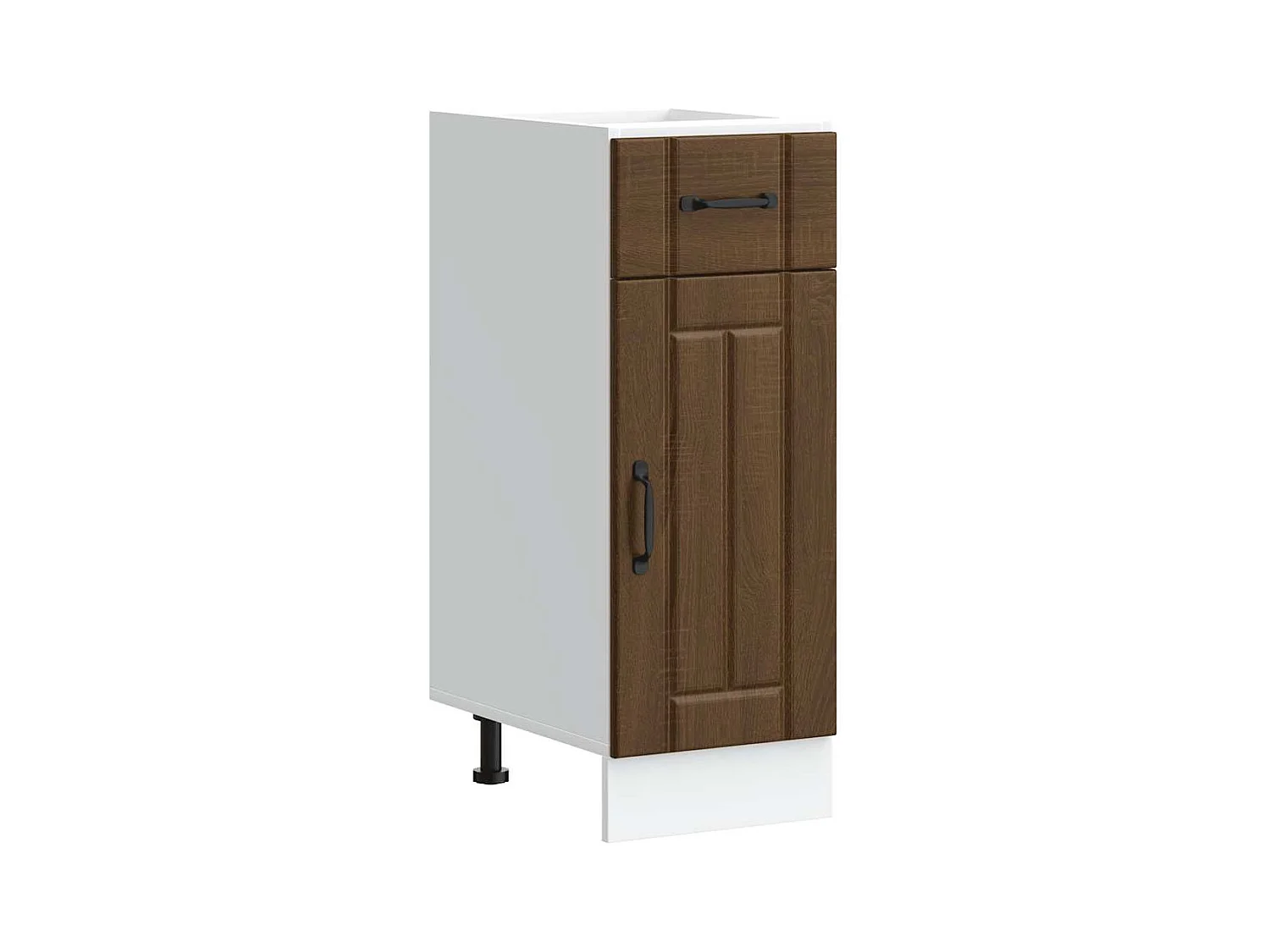 Armoire de cuisine Lucca chêne marron bois ingénierie